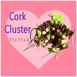 Cork Cluster! Maka Toys--For Medium to Larger Birds